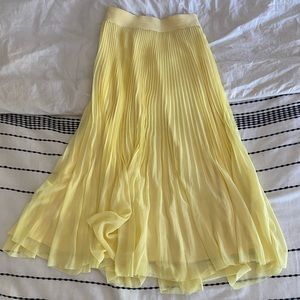 Flowy Yellow Skirt